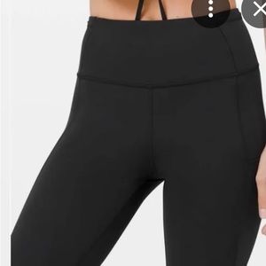 SOLD Lululemon fast & free crop